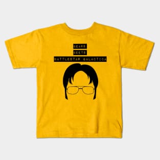 Bears Beets Battlestar Galactica Kids T-Shirt